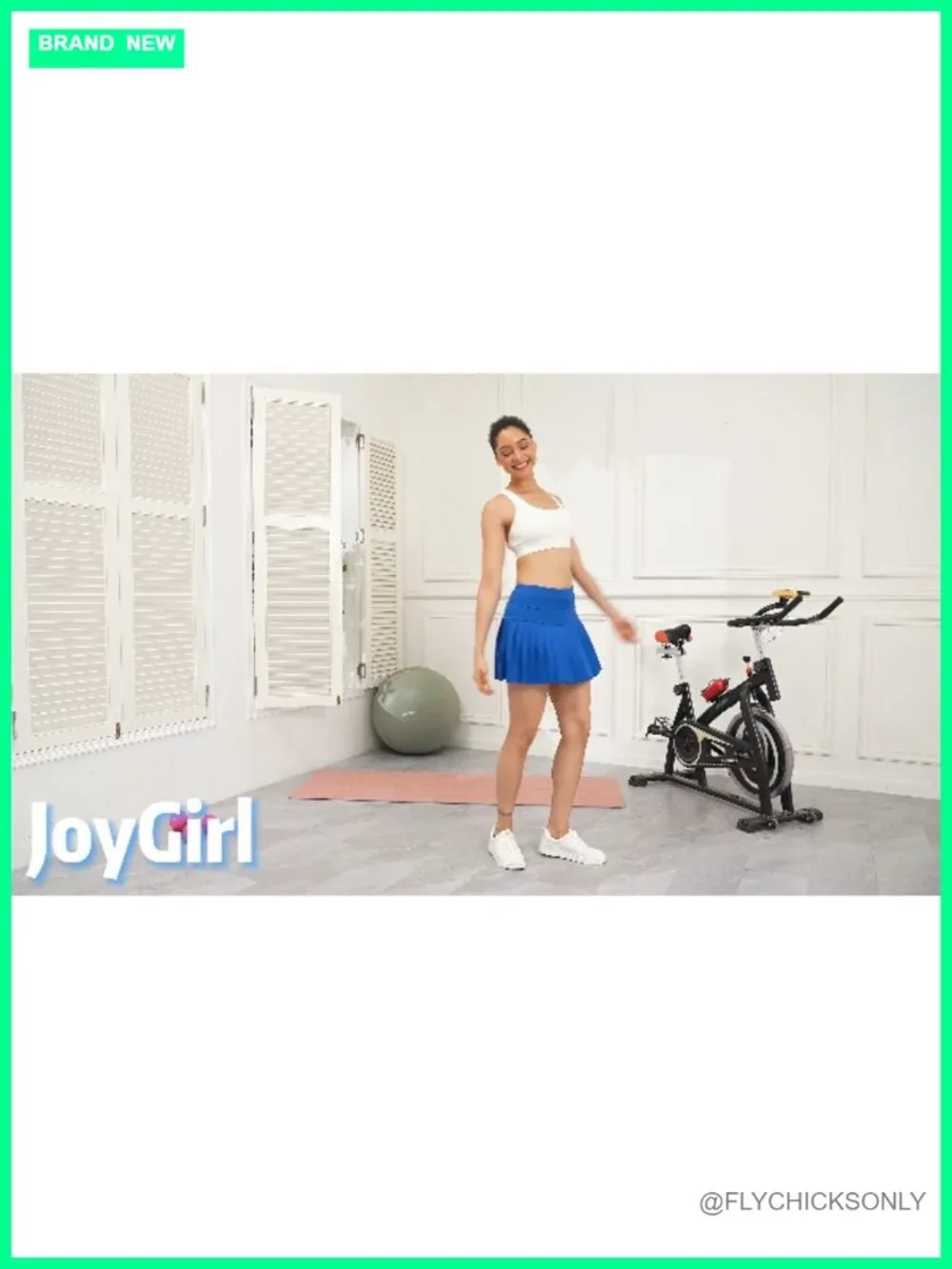 Pleated Tennis Skirt with Built-in Shorts, High Waist, 3 Pockets, Athletic Golf